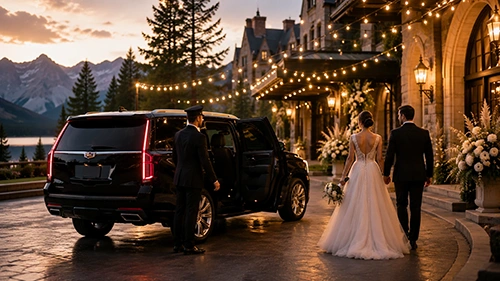 Wedding chauffeur service